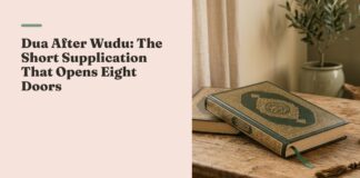 Dua After Wudu: The Short Supplication That Opens Eight Doors dua after wudu