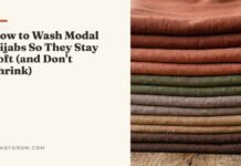 How to Wash Modal Hijabs So They Stay Soft (and Don’t Shrink) how to wash modal