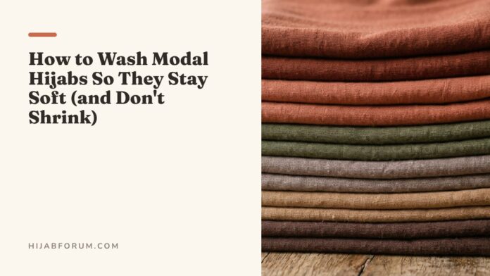 how to wash modal