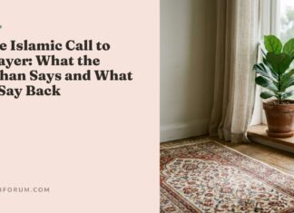 The Islamic Call to Prayer: What the Adhan Says and What to Say Back islamic call to prayer