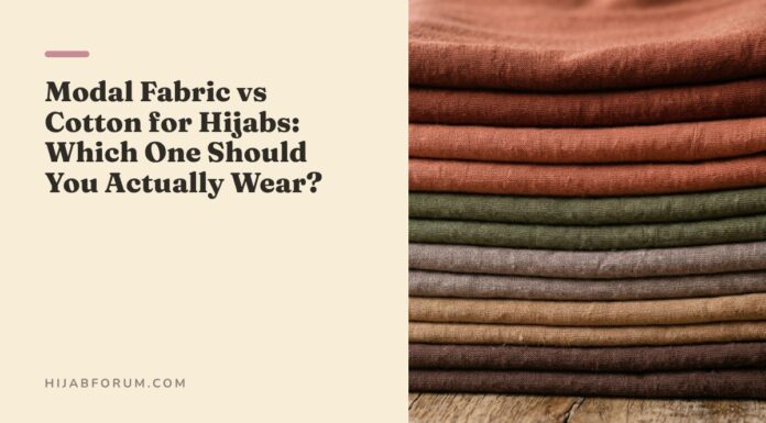 Modal Fabric vs Cotton for Hijabs: Which One Should You Actually Wear? modal fabric vs cotton