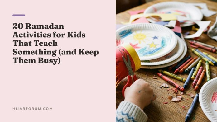 ramadan activities for kids
