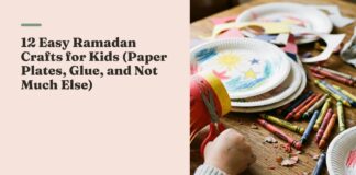 12 Easy Ramadan Crafts for Kids (Paper Plates, Glue, and Not Much Else) ramadan kids crafts