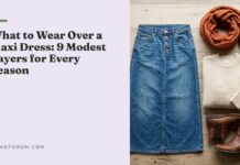 What to Wear Over a Maxi Dress: 9 Modest Layers for Every Season what to wear over a maxi dress